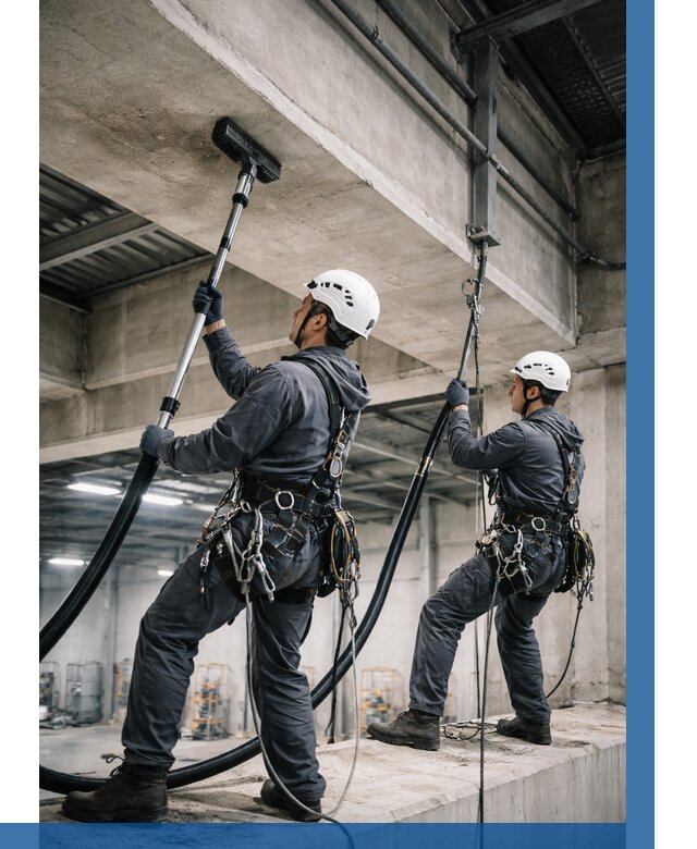 Обеспыливание потолочных конструкций в Кондопоге от 254 р. |ВЫСОТНИК-Кнп