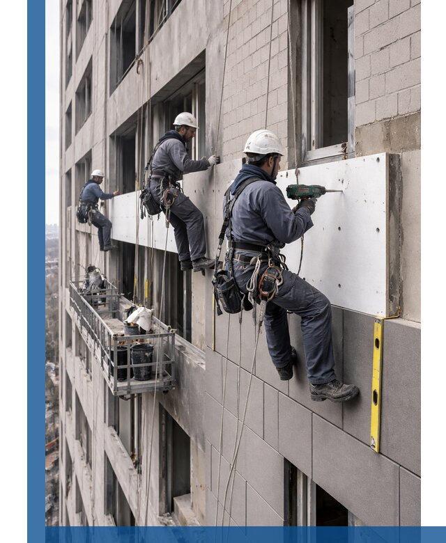 Монтаж фасадных термопанелей высокого качества в Кондопоге