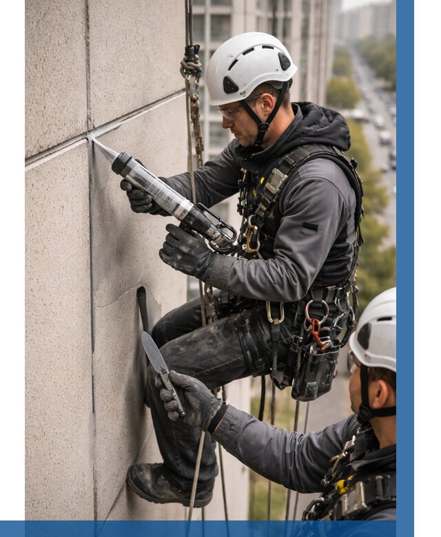 Первичная герметизация швов в Кондопоге от 609 р. | ВЫСОТНИК-Кнп