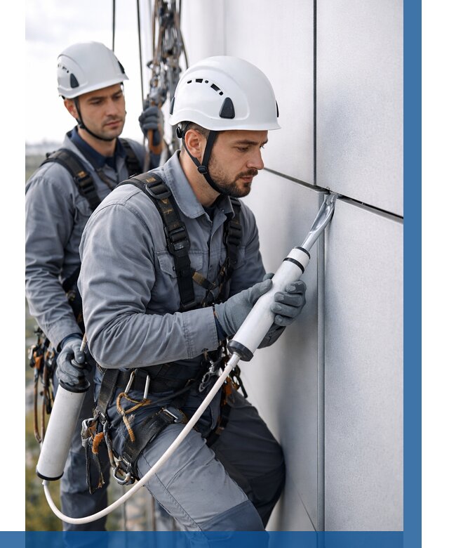 Герметизация швов вилатермом в Кондопоге от 609 р. | ВЫСОТНИК-Кнп