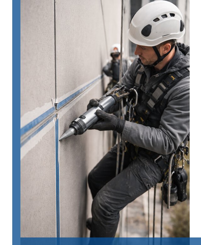 Герметизация стыков фасадных панелей в Кондопоге качественно и быстро