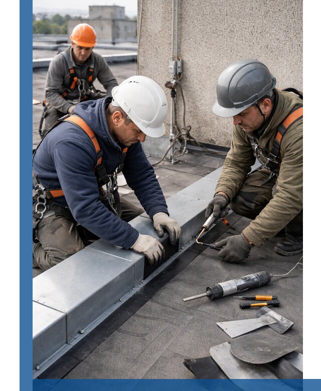 Ремонт кровельных примыканий в Кондопоге профессионально