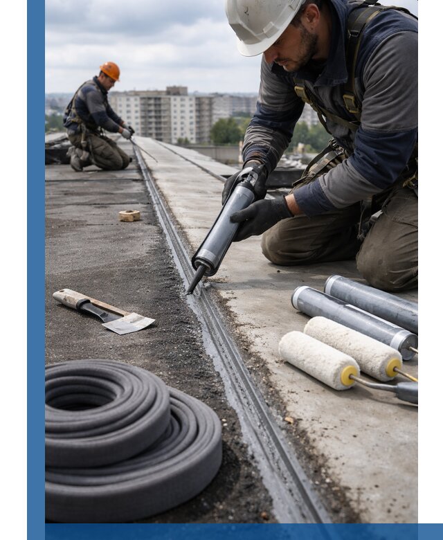 Герметизация швов кровли в Кондопоге с гарантией герметичности