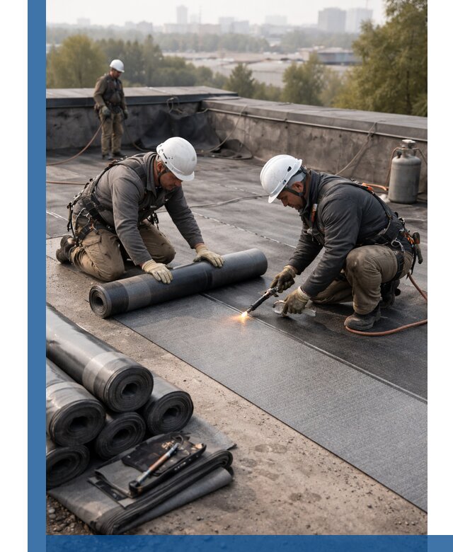 Монтаж мягкой кровли в Кондопоге профессионально и надежно