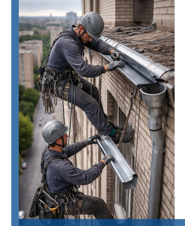 Ремонт водосточных желобов в Кондопоге, быстро и качественно