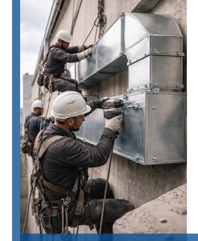 Профессиональный монтаж вентиляционных коробов в Кондопоге под ключ