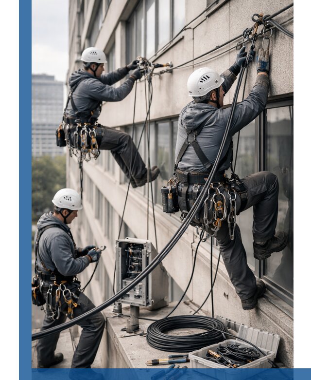 Прокладка оптоволоконного кабеля в Кондопоге под ключ с тестированием