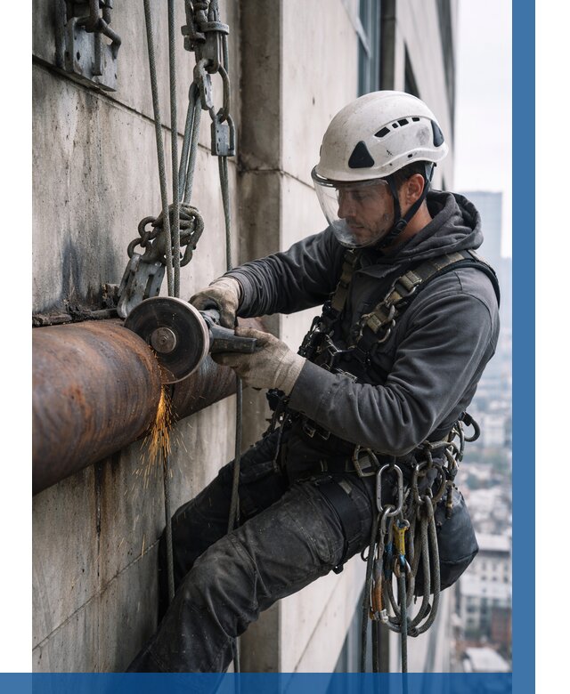 Резка металла на высоте в Кондопоге по цене от 4568 р. | ВЫСОТНИК-Кнп