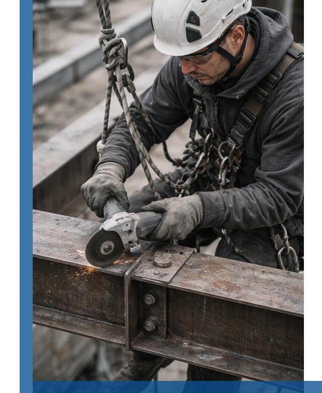 Резка металла на высоте в Кондопоге для зданий и конструкций