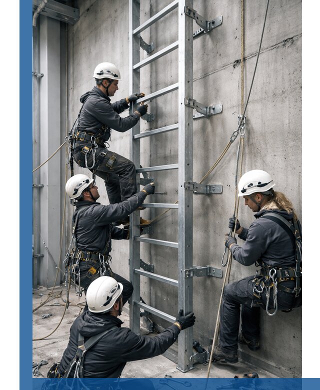 Монтаж металлических лестниц в Кондопоге под ключ со гарантией