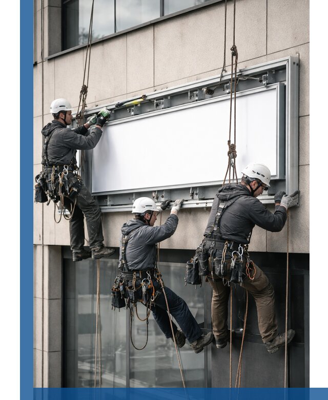 Профессиональный монтаж светового короба под ключ в Кондопоге