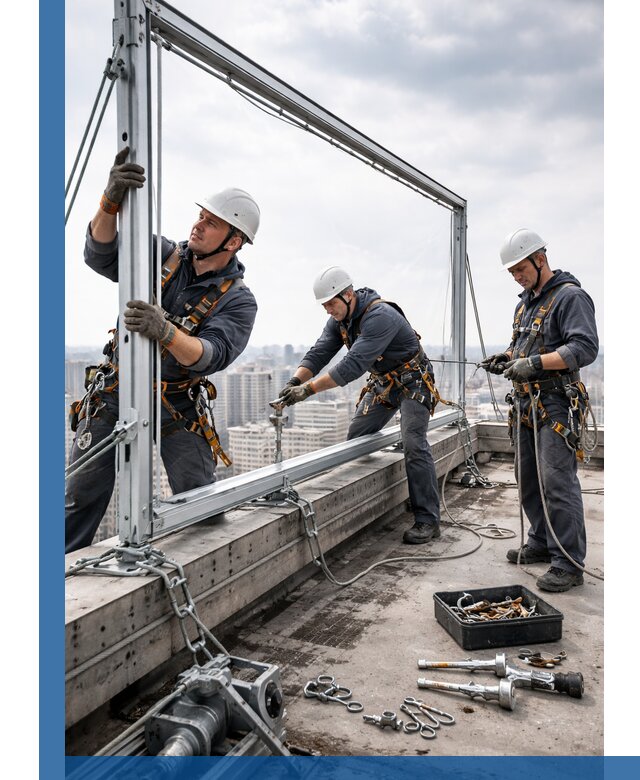 Монтаж крышных рекламных конструкций под ключ в Кондопоге