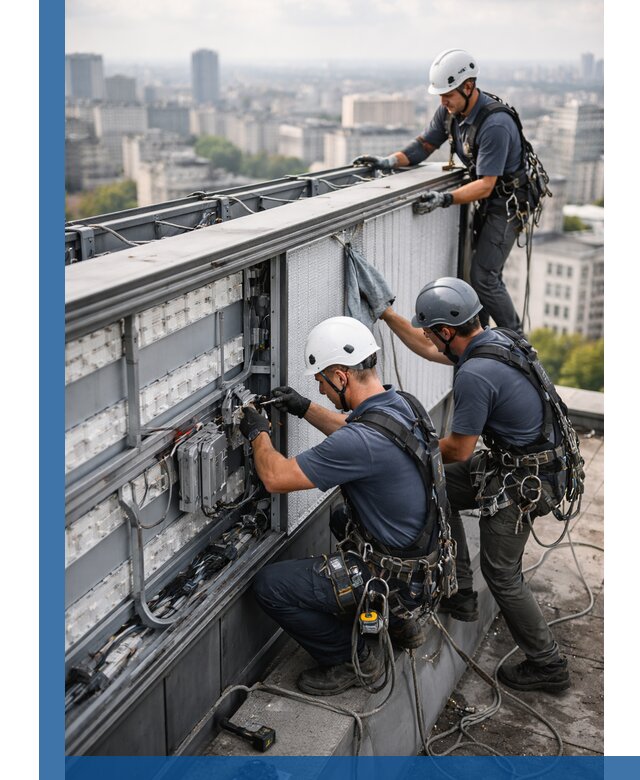 Профессиональное обслуживание крышной рекламы в Кондопоге под ключ