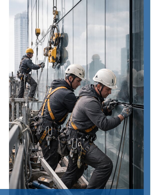 Структурное остекление фасадов в Кондопоге от 9644 р. | ВЫСОТНИК-Кнп