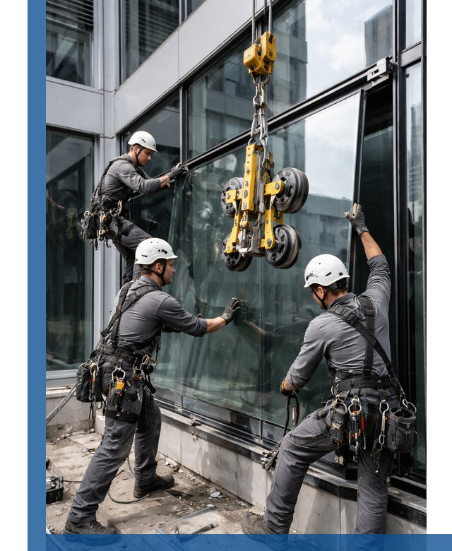 Структурное остекление фасадов в Кондопоге монтаж и обслуживание