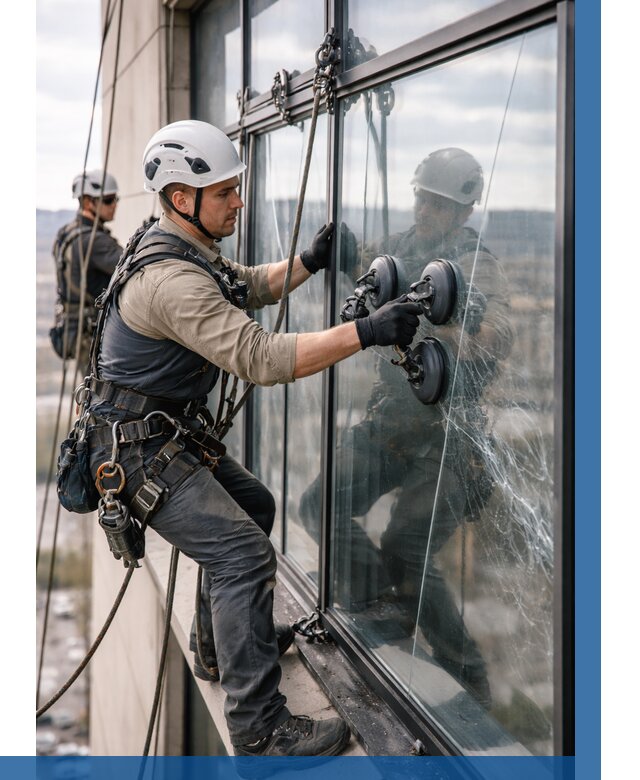 Замена стекла в витраже в Кондопоге под ключ от 8629 р. | ВЫСОТНИК-Кнп