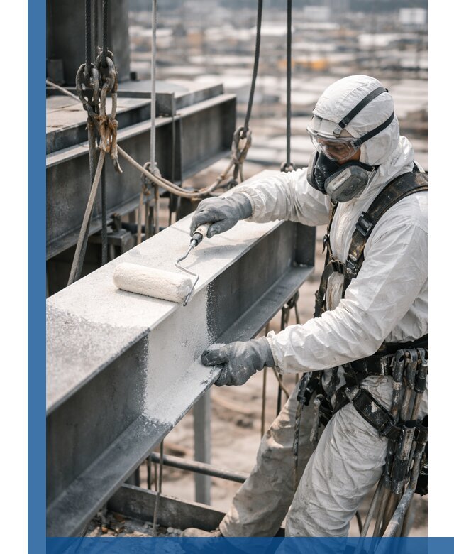 Профессиональная огнезащитная обработка металлоконструкций в Кондопоге