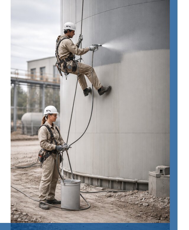 Покраска резервуаров в Кондопоге от 1218 р. | ВЫСОТНИК-Кнп — заказать