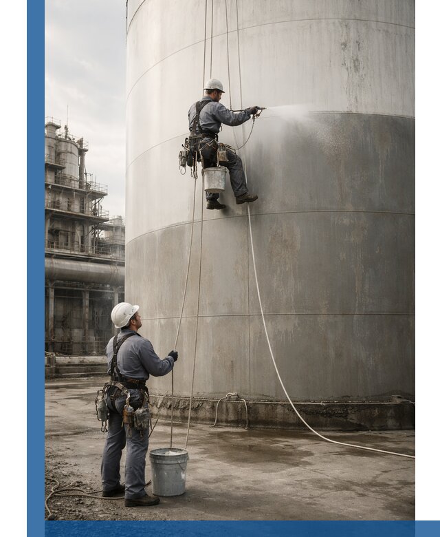 Покраска стальных резервуаров и емкостей в Кондопоге профессионально