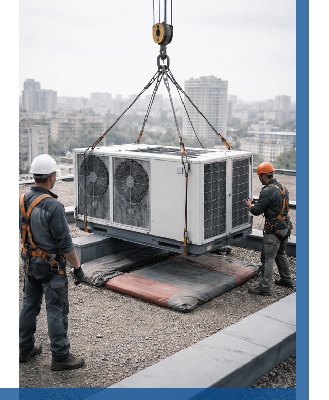 Подъем груза на крышу в Кондопоге от 5076 р. | ВЫСОТНИК-Кнп заказать