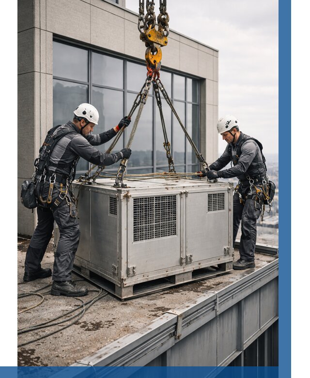 Такелажные работы на высоте в Кондопоге от 8122 р. | ВЫСОТНИК-Кнп