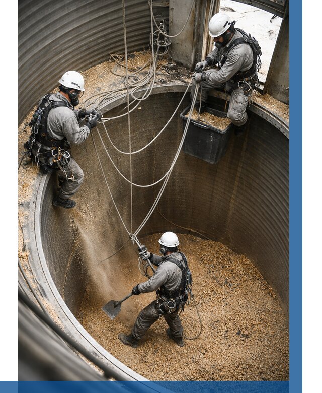 Чистка зерновых бункеров в Кондопоге от 12182 р. | ВЫСОТНИК-Кнп