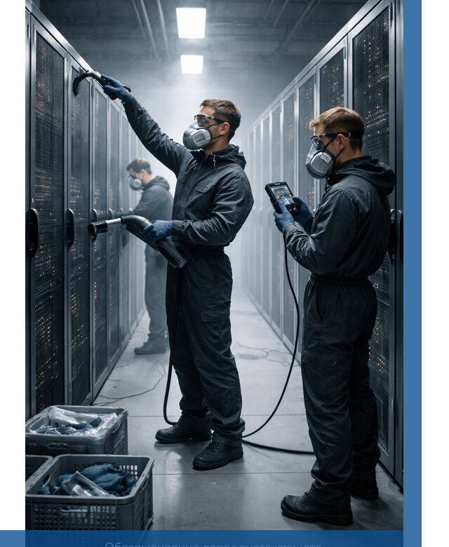 Обеспыливание серверной комнаты в Кондопоге от 4568 р. | ВЫСОТНИК-Кнп