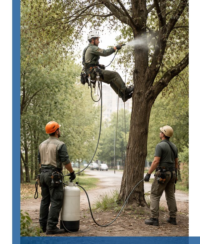 Обработка деревьев от вредителей в Кондопоге профессиональная защита