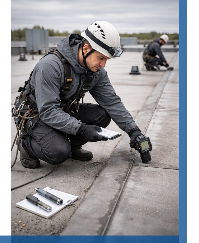 Обследование кровли на протечки в Кондопоге от 4568 р. | ВЫСОТНИК-Кнп