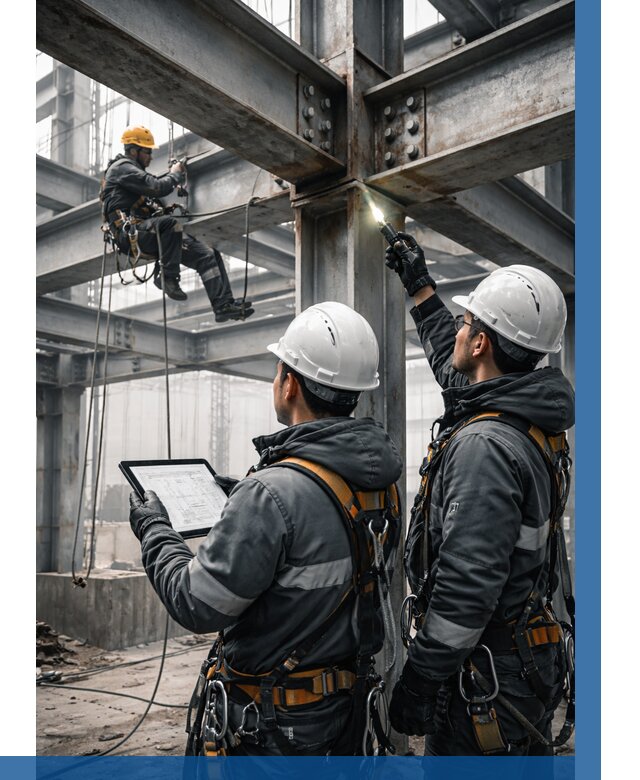 Обследование металлоконструкций в Кондопоге от 5584 р. | ВЫСОТНИК-Кнп